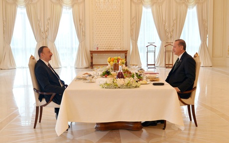 Ərdoğanın səfəri FOTOLARDA
